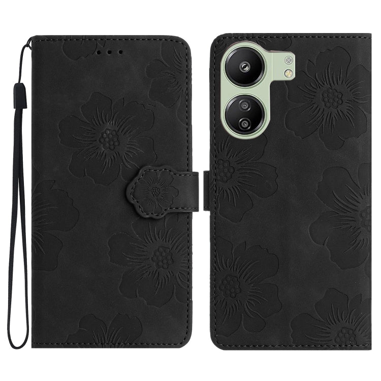 Flower Embossing Pattern Leather Phone Case, For Xiaomi 11T / 11T Pro, For Xiaomi Redmi 13C 4G, For Xiaomi 12 Lite, For Xiaomi 13T