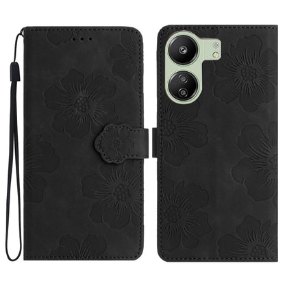 Flower Embossing Pattern Leather Phone Case, For Xiaomi 11T / 11T Pro, For Xiaomi Redmi 13C 4G, For Xiaomi 12 Lite, For Xiaomi 13T