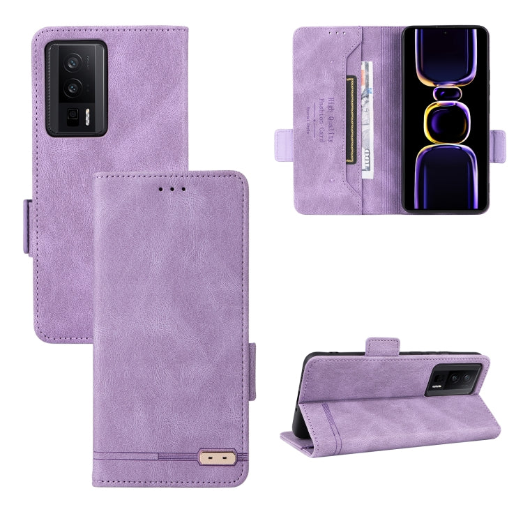 Magnetic Clasp Leather Phone Case, For Xiaomi Poco F5 Pro / Redmi K60, For Xiaomi Redmi Note 12S 4G, For Xiaomi Redmi Note 12 4G