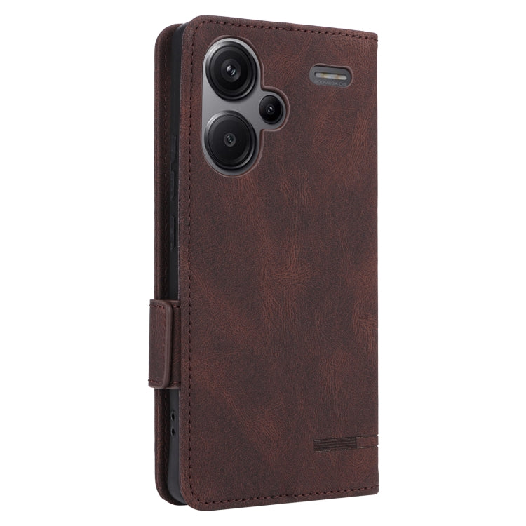 Magnetic Clasp Leather Phone Case, For Xiaomi Redmi Note 13 Pro+ 5G, For Xiaomi Redmi Note 13 Pro 5G, For Xiaomi Redmi 12 4G Foreign / 5G, For Xiaomi Redmi 12 4G