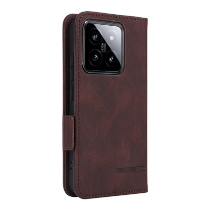 Magnetic Clasp Leather Phone Case, For Xiaomi 14, For Xiaomi Redmi Note 13 5G, For Xiaomi Redmi Note 13 4G, For Xiaomi Redmi 13C