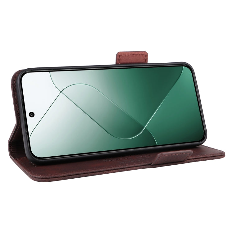 Magnetic Clasp Leather Phone Case, For Xiaomi 14, For Xiaomi Redmi Note 13 5G, For Xiaomi Redmi Note 13 4G, For Xiaomi Redmi 13C