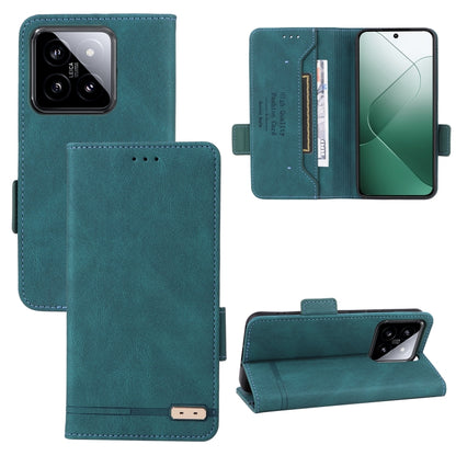Magnetic Clasp Leather Phone Case, For Xiaomi 14, For Xiaomi Redmi Note 13 5G, For Xiaomi Redmi Note 13 4G, For Xiaomi Redmi 13C