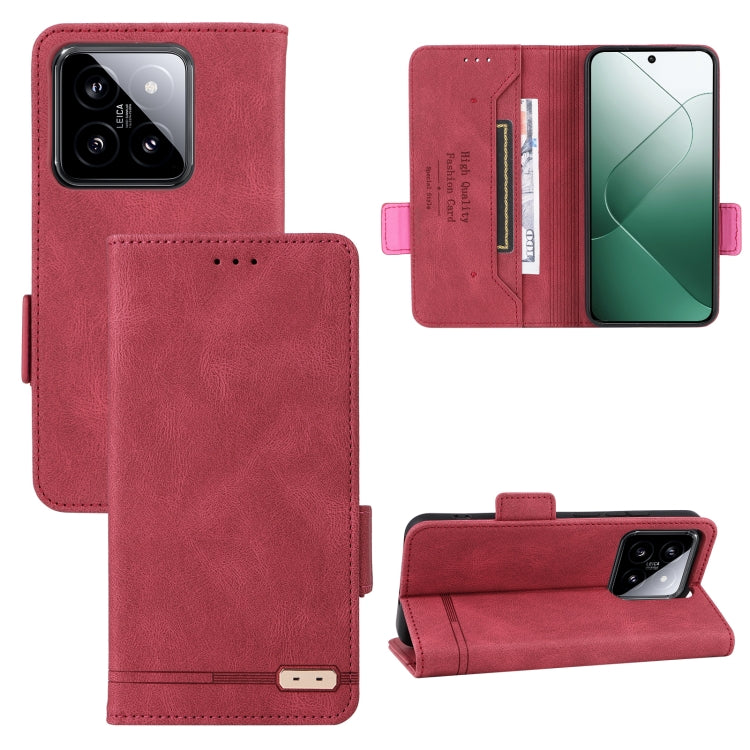 Magnetic Clasp Leather Phone Case, For Xiaomi 14, For Xiaomi Redmi Note 13 5G, For Xiaomi Redmi Note 13 4G, For Xiaomi Redmi 13C