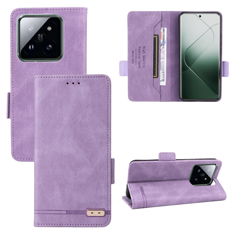 Magnetic Clasp Leather Phone Case, For Xiaomi Redmi Note 13 Pro 4G, For Xiaomi Redmi K70E 5G, For Xiaomi Redmi Note 13R Pro, For Xiaomi 14 Pro