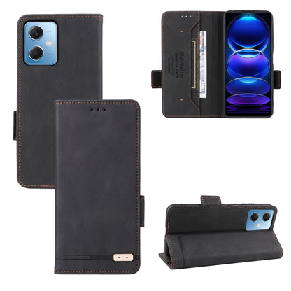 Magnetic Clasp Leather Phone Case, For Xiaomi Poco F5 Pro / Redmi K60, For Xiaomi Redmi Note 12S 4G, For Xiaomi Redmi Note 12 4G