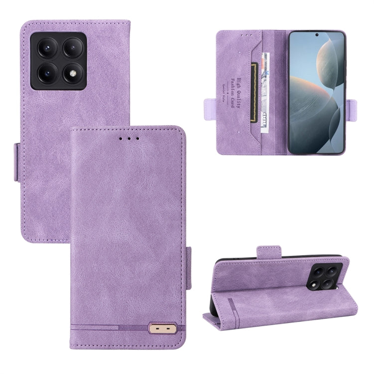 Magnetic Clasp Leather Phone Case, For Xiaomi Redmi Note 13 Pro 4G, For Xiaomi Redmi K70E 5G, For Xiaomi Redmi Note 13R Pro, For Xiaomi 14 Pro