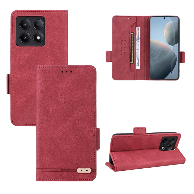 Magnetic Clasp Leather Phone Case, For Xiaomi Redmi Note 13 Pro 4G, For Xiaomi Redmi K70E 5G, For Xiaomi Redmi Note 13R Pro, For Xiaomi 14 Pro
