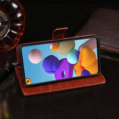 idewei 30053A Crazy Horse Texture Horizontal Flip Leather Case with Holder & Card Slots & Wallet, For Samsung Galaxy A21s, For Samsung Galaxy A41, For UMIDIGI A7 Pro