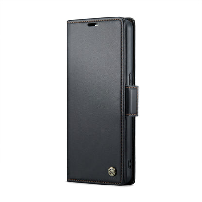 CaseMe 023 Butterfly Buckle Litchi Texture RFID Anti-theft Leather Phone Case, For OPPO Reno8 5G Global, For OPPO A96 4G Global/A36 4G/K10 4G/A76 4G