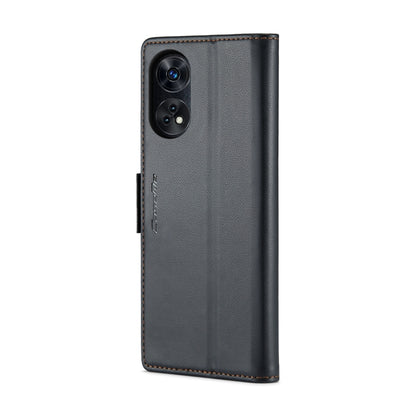 CaseMe 023 Butterfly Buckle Litchi Texture RFID Anti-theft Leather Phone Case, For OPPO Reno8 T 4G, For OPPO A57 4G Global/A57s 4G Global, For OPPO Reno10 5G Global／Reno10 Pro Global, For OPPO A77 4G Global / A57e 4G