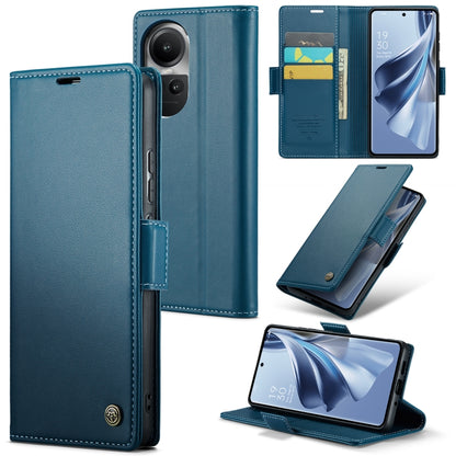 CaseMe 023 Butterfly Buckle Litchi Texture RFID Anti-theft Leather Phone Case, For OPPO Reno8 T 4G, For OPPO A57 4G Global/A57s 4G Global, For OPPO Reno10 5G Global／Reno10 Pro Global, For OPPO A77 4G Global / A57e 4G