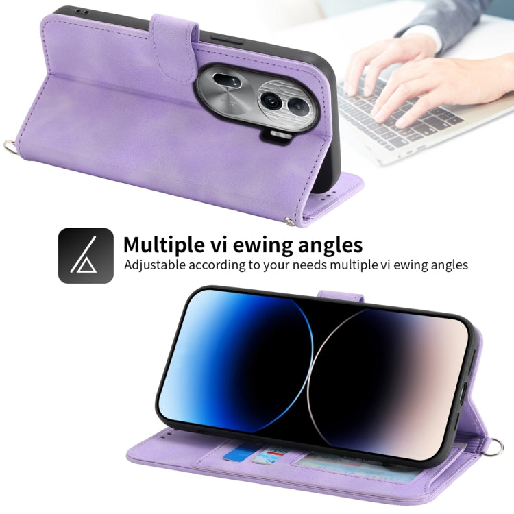 Skin Feel Flowers Embossed Wallet Leather Phone Case, For OPPO Reno11 Pro, For OPPO Reno11, For OPPO A2, For OPPO A38 4G
