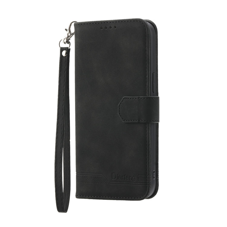 Dierfeng Dream Line TPU Hybrid PU Leather Phone Case, For OPPO A78 5G Global/A58x Global/A1x 5G, For OPPO A79 5G