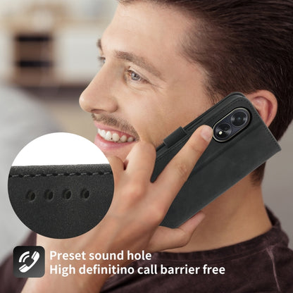 Dierfeng Dream Line TPU Hybrid PU Leather Phone Case, For OPPO A38 4G, For OPPO A58 4G, For OPPO Reno10 Global/Reno10 Pro Global, For OPPO Reno10 Pro+ 5G
