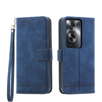 Dierfeng Dream Line TPU Hybrid PU Leather Phone Case, For OPPO Reno13 F 4G / 5G, For OPPO Reno11 Pro China, For OPPO Reno11 China, For OPPO A2