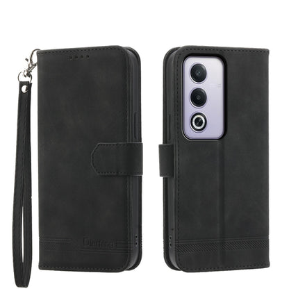 Dierfeng Dream Line TPU Hybrid PU Leather Phone Case, For OPPO Reno14 Global / Reno14 F 5G, For OPPO A5x 5G / A3 4G / 5G / A3x 4G / 5G, For OPPO A5 5G Global / A3 Pro 5G, For OPPO A5 PRO 5G Global