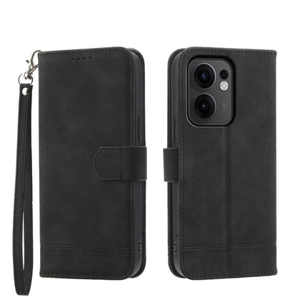 Dierfeng Dream Line TPU Hybrid PU Leather Phone Case, For OPPO Reno13 F 4G / 5G, For OPPO Reno11 Pro China, For OPPO Reno11 China, For OPPO A2