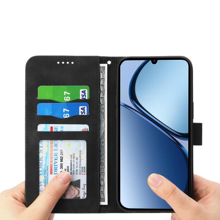Dierfeng Dream Line TPU Hybrid PU Leather Phone Case, For OPPO Reno13 F 4G / 5G, For OPPO Reno11 Pro China, For OPPO Reno11 China, For OPPO A2