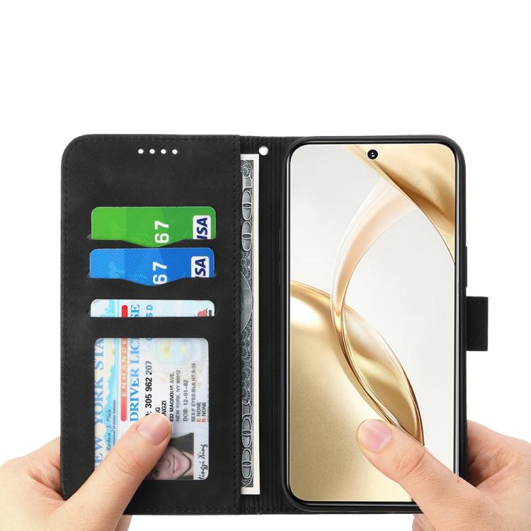 Dierfeng Dream Line TPU Hybrid PU Leather Phone Case, For OPPO Reno14 Global / Reno14 F 5G, For OPPO A5x 5G / A3 4G / 5G / A3x 4G / 5G, For OPPO A5 5G Global / A3 Pro 5G, For OPPO A5 PRO 5G Global