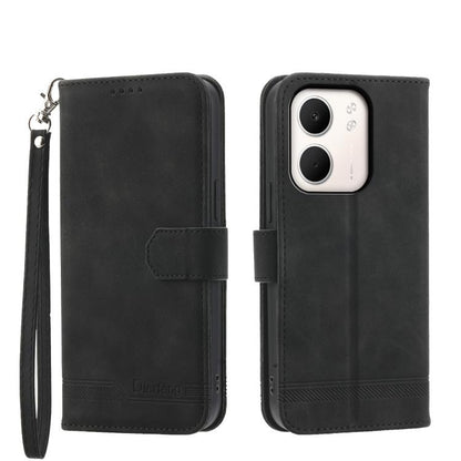 Dierfeng Dream Line TPU Hybrid PU Leather Phone Case, For OPPO Reno14 Global / Reno14 F 5G, For OPPO A5x 5G / A3 4G / 5G / A3x 4G / 5G, For OPPO A5 5G Global / A3 Pro 5G, For OPPO A5 PRO 5G Global