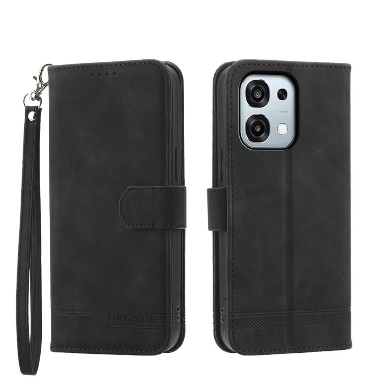 Dierfeng Dream Line TPU Hybrid PU Leather Phone Case, For OPPO Reno15 F 5G, For OPPO Reno15 5G / Reno 15c 5G, For OPPO A6x 5G / A6 5G Global, For OPPO A6 Pro 4G / 5G Global / F31 5G