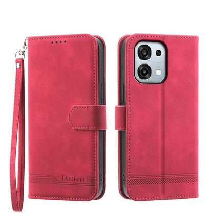 Dierfeng Dream Line TPU Hybrid PU Leather Phone Case, For OPPO Reno15 F 5G, For OPPO Reno15 5G / Reno 15c 5G, For OPPO A6x 5G / A6 5G Global, For OPPO A6 Pro 4G / 5G Global / F31 5G