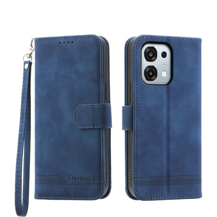Dierfeng Dream Line TPU Hybrid PU Leather Phone Case, For OPPO Reno15 F 5G, For OPPO Reno15 5G / Reno 15c 5G, For OPPO A6x 5G / A6 5G Global, For OPPO A6 Pro 4G / 5G Global / F31 5G