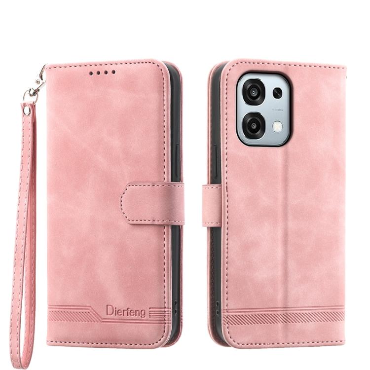 Dierfeng Dream Line TPU Hybrid PU Leather Phone Case, For OPPO Reno15 F 5G, For OPPO Reno15 5G / Reno 15c 5G, For OPPO A6x 5G / A6 5G Global, For OPPO A6 Pro 4G / 5G Global / F31 5G