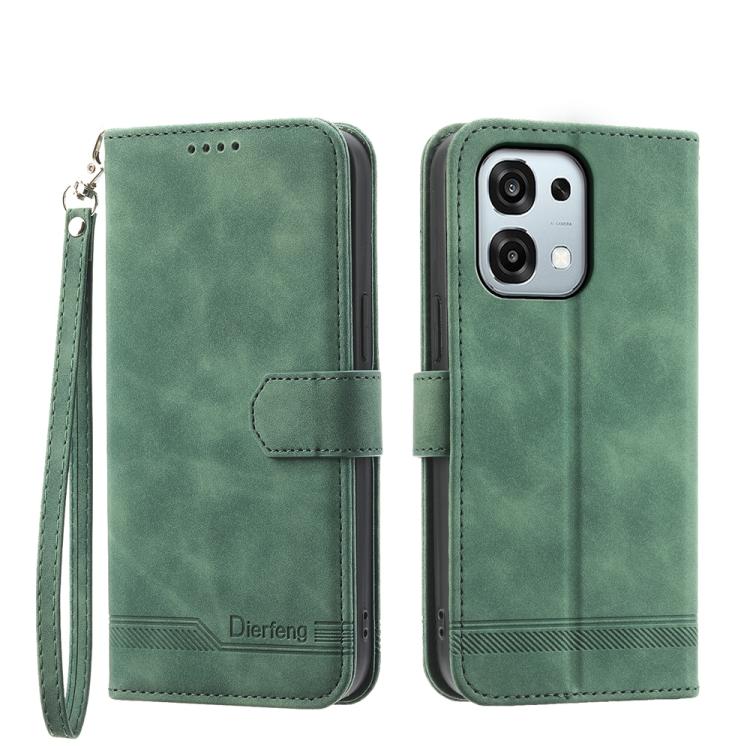 Dierfeng Dream Line TPU Hybrid PU Leather Phone Case, For OPPO Reno15 F 5G, For OPPO Reno15 5G / Reno 15c 5G, For OPPO A6x 5G / A6 5G Global, For OPPO A6 Pro 4G / 5G Global / F31 5G