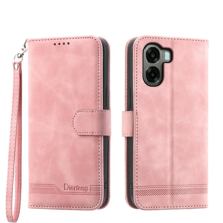 Dierfeng Dream Line TPU Hybrid PU Leather Phone Case, For OPPO Reno15 F 5G, For OPPO Reno15 5G / Reno 15c 5G, For OPPO A6x 5G / A6 5G Global, For OPPO A6 Pro 4G / 5G Global / F31 5G