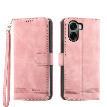 Dierfeng Dream Line TPU Hybrid PU Leather Phone Case, For OPPO Reno15 F 5G, For OPPO Reno15 5G / Reno 15c 5G, For OPPO A6x 5G / A6 5G Global, For OPPO A6 Pro 4G / 5G Global / F31 5G