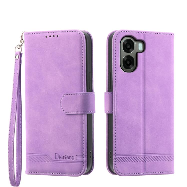 Dierfeng Dream Line TPU Hybrid PU Leather Phone Case, For OPPO Reno15 F 5G, For OPPO Reno15 5G / Reno 15c 5G, For OPPO A6x 5G / A6 5G Global, For OPPO A6 Pro 4G / 5G Global / F31 5G
