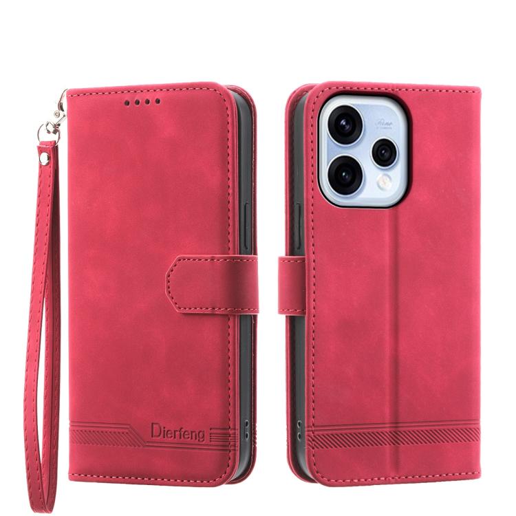 Dierfeng Dream Line TPU Hybrid PU Leather Phone Case, For OPPO Reno15 F 5G, For OPPO Reno15 5G / Reno 15c 5G, For OPPO A6x 5G / A6 5G Global, For OPPO A6 Pro 4G / 5G Global / F31 5G