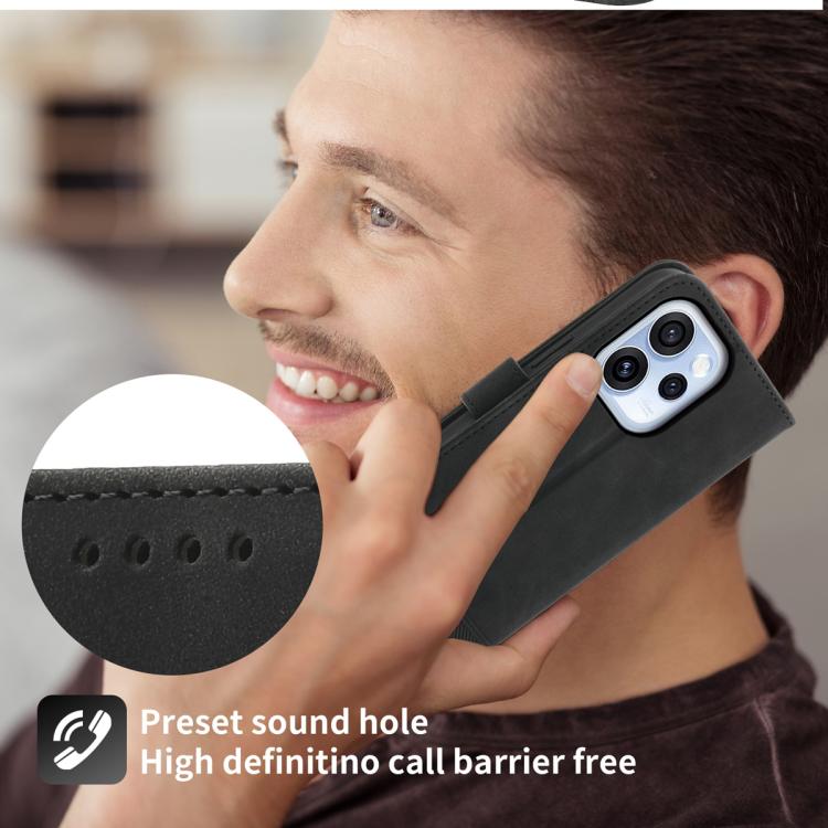 Dierfeng Dream Line TPU Hybrid PU Leather Phone Case, For OPPO Reno15 F 5G, For OPPO Reno15 5G / Reno 15c 5G, For OPPO A6x 5G / A6 5G Global, For OPPO A6 Pro 4G / 5G Global / F31 5G