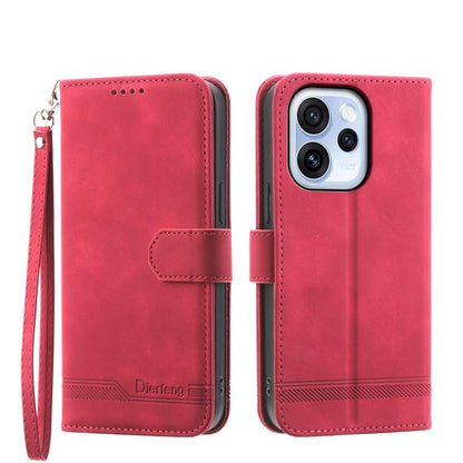 Dierfeng Dream Line TPU Hybrid PU Leather Phone Case, For OPPO Reno15 F 5G, For OPPO Reno15 5G / Reno 15c 5G, For OPPO A6x 5G / A6 5G Global, For OPPO A6 Pro 4G / 5G Global / F31 5G