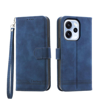 Dierfeng Dream Line TPU Hybrid PU Leather Phone Case, For OPPO Reno15 F 5G, For OPPO Reno15 5G / Reno 15c 5G, For OPPO A6x 5G / A6 5G Global, For OPPO A6 Pro 4G / 5G Global / F31 5G