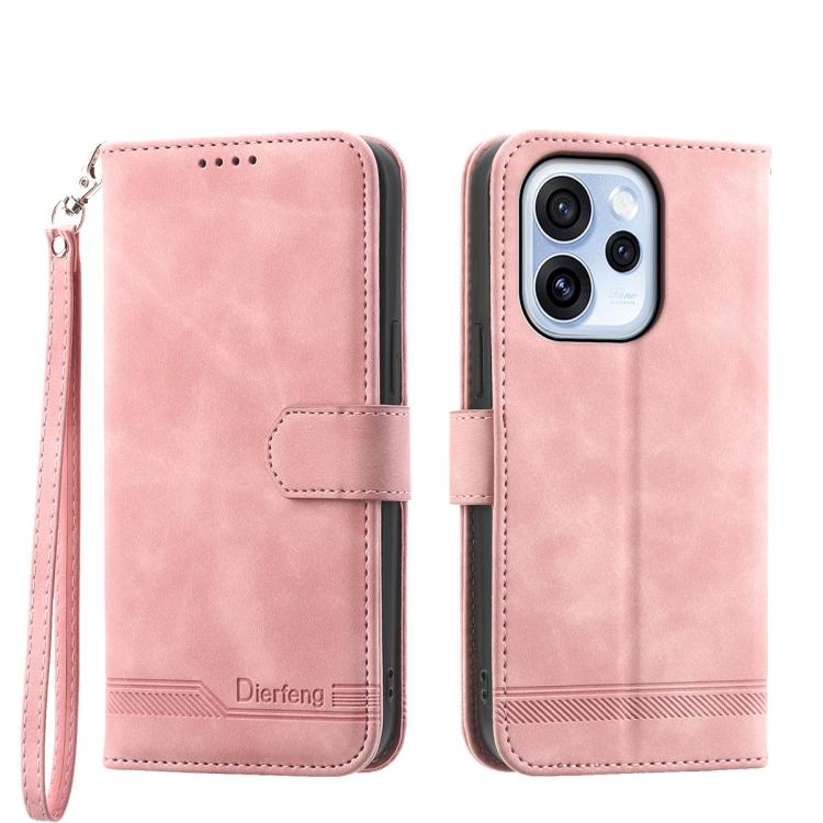 Dierfeng Dream Line TPU Hybrid PU Leather Phone Case, For OPPO Reno15 F 5G, For OPPO Reno15 5G / Reno 15c 5G, For OPPO A6x 5G / A6 5G Global, For OPPO A6 Pro 4G / 5G Global / F31 5G