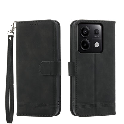 Dierfeng Dream Line TPU + PU Leather Phone Case, For Xiaomi Redmi Note 13 Pro+, For Xiaomi Redmi Note 13 Pro 5G, For Xiaomi 13T, For Xiaomi Redmi Note 12 Turbo 5G/Poco F5