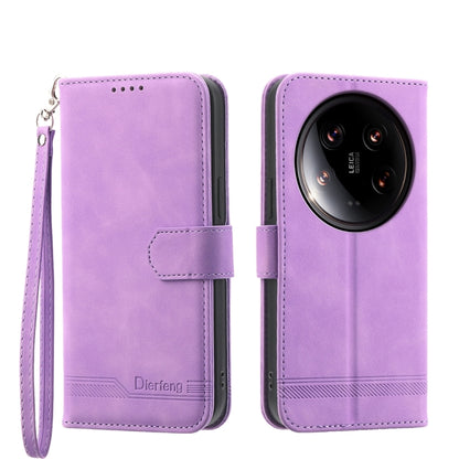 Dierfeng Dream Line TPU + PU Leather Phone Case, For Xiaomi Redmi A3, For Xiaomi Redmi Note 13 Pro 4G, For Xiaomi Redmi Note13 4G, For Xiaomi 14 Ultra