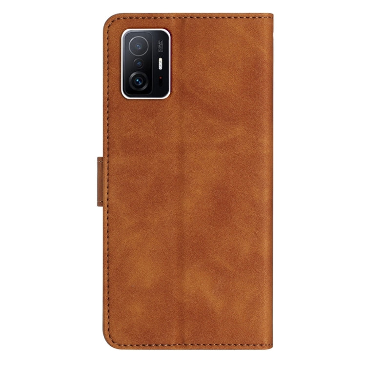Seven Butterflies Embossed Leather Phone Case, For Xiaomi 11T / 11T Pro, For Xiaomi Redmi 10, For Xiaomi Mi 11 Ultra, For Xiaomi Mi 11 Pro