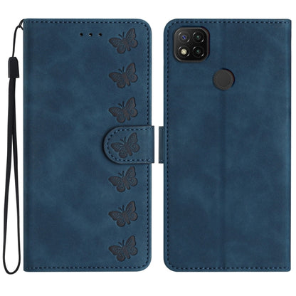 Seven Butterflies Embossed Leather Phone Case, For Xiaomi Redmi A1, For Xiaomi Redmi Note 11 Pro 5G Global, For Xiaomi 12 Lite, For Xiaomi Redmi 10A