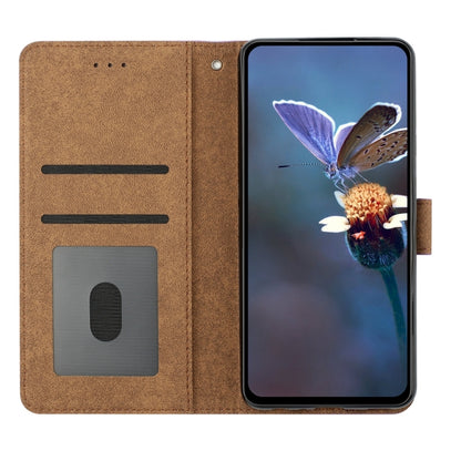 Seven Butterflies Embossed Leather Phone Case, For Xiaomi Redmi Note 10 5G, For Xiaomi Redmi Note 10 4G, For Xiaomi Redmi Note 10 Pro, For Xiaomi Redmi K40