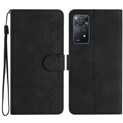 Seven Butterflies Embossed Leather Phone Case, For Xiaomi Redmi A1, For Xiaomi Redmi Note 11 Pro 5G Global, For Xiaomi 12 Lite, For Xiaomi Redmi 10A