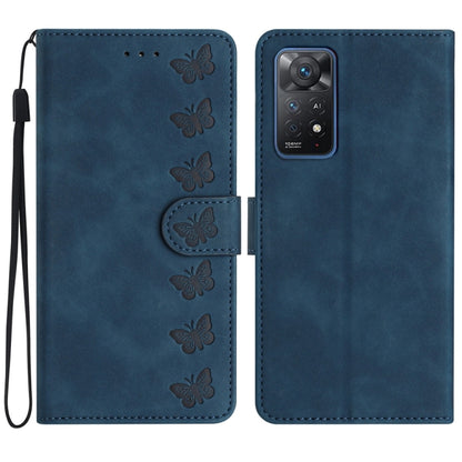 Seven Butterflies Embossed Leather Phone Case, For Xiaomi Redmi A1, For Xiaomi Redmi Note 11 Pro 5G Global, For Xiaomi 12 Lite, For Xiaomi Redmi 10A