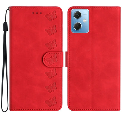Seven Butterflies Embossed Leather Phone Case, For Xiaomi Redmi Note 12 5G Global, For Xiaomi 13 Pro, For Xiaomi 13, For Xiaomi 12T / 12T Pro