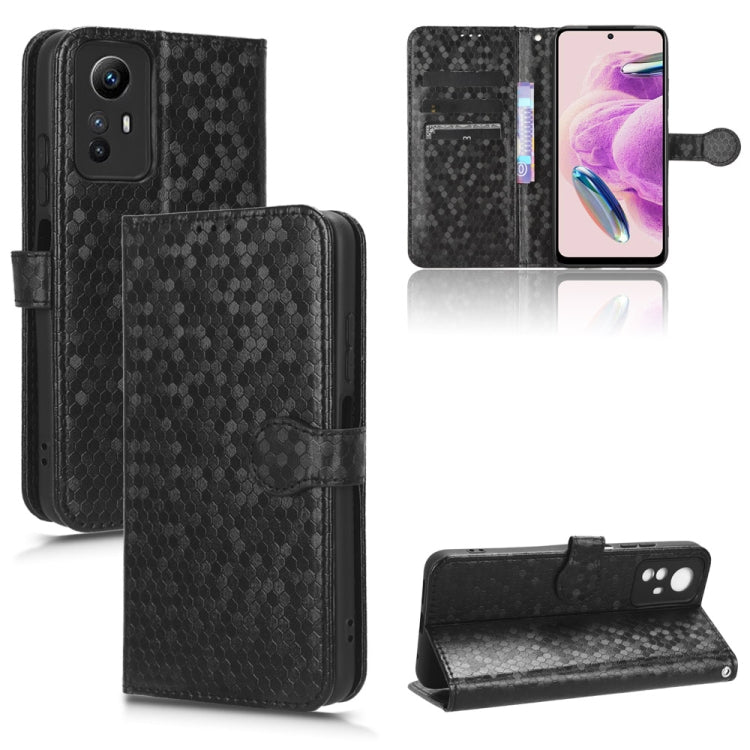 Honeycomb Dot Texture Leather Phone Case, For Xiaomi Redmi K70 5G / K70 Pro 5G, For Xiaomi Redmi Note 12S 4G, For Xiaomi 13 Ultra