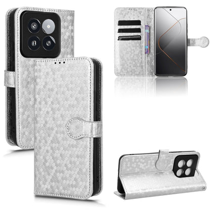 Honeycomb Dot Texture Leather Phone Case, For Xiaomi 14 Ultra, For Xiaomi Redmi 13C / Poco C65, For Xiaomi 14 Pro, For Xiaomi Redmi Note 13 Pro+ 5G