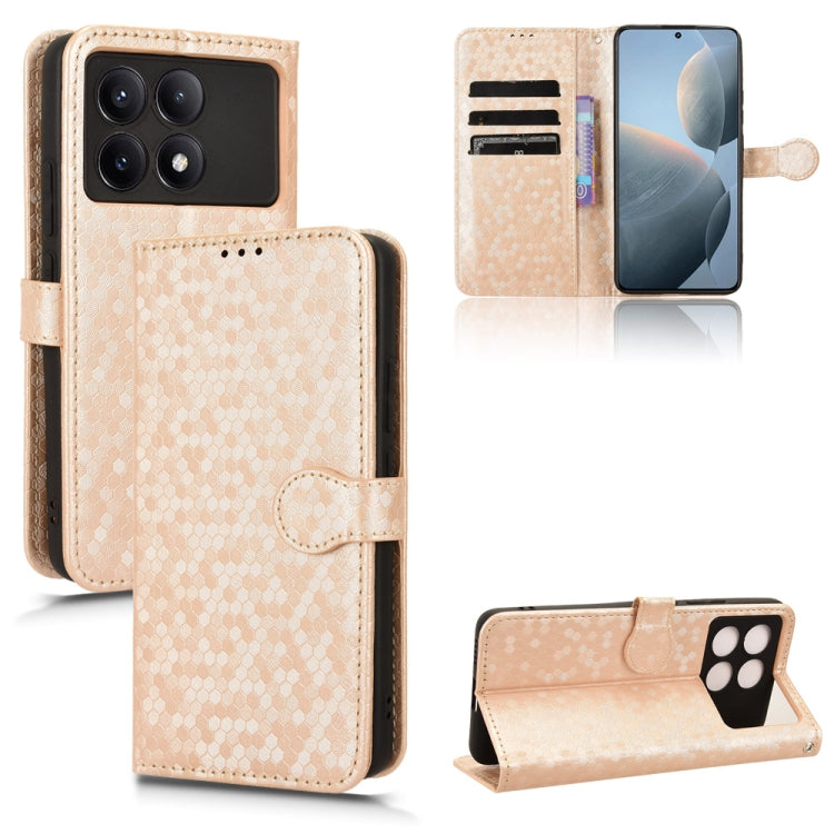 Honeycomb Dot Texture Leather Phone Case, For Xiaomi Redmi K70 5G / K70 Pro 5G, For Xiaomi Redmi Note 12S 4G, For Xiaomi 13 Ultra