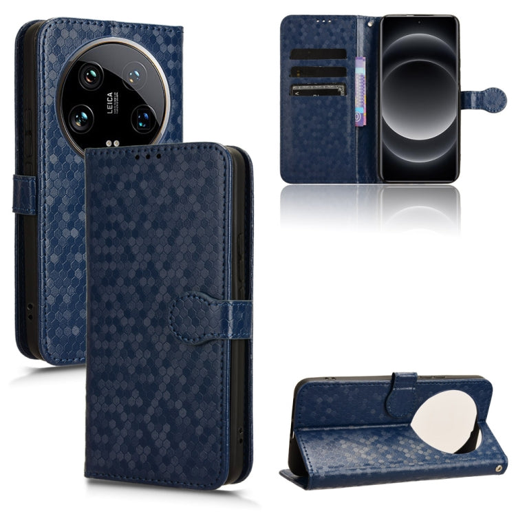 Honeycomb Dot Texture Leather Phone Case, For Xiaomi 14 Ultra, For Xiaomi Redmi 13C / Poco C65, For Xiaomi 14 Pro, For Xiaomi Redmi Note 13 Pro+ 5G